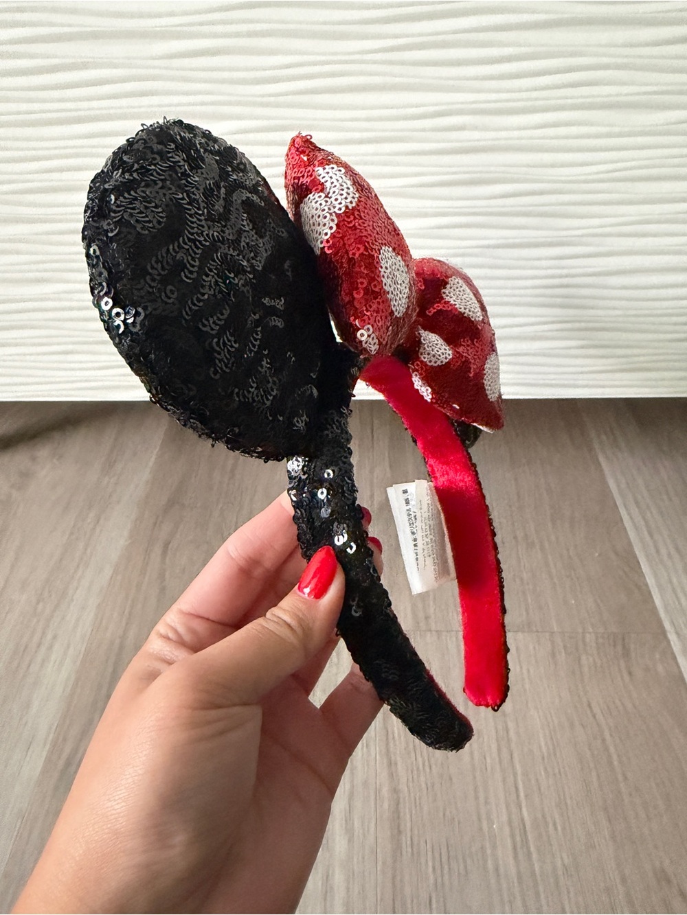 Disney Parks Sequin Minnie Mouse Ears Headband - Picture 2 of 4